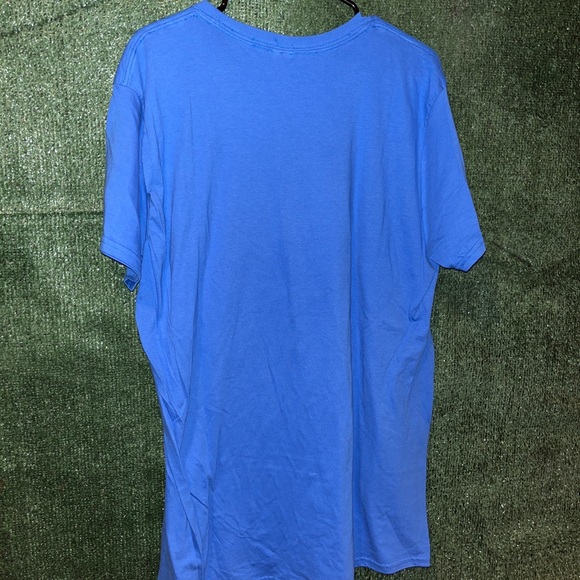 Charms Blow Pop Black Ice Blue Shirt XL Gildan tag Snack Tees Candy Lolipop - Picture 3 of 4